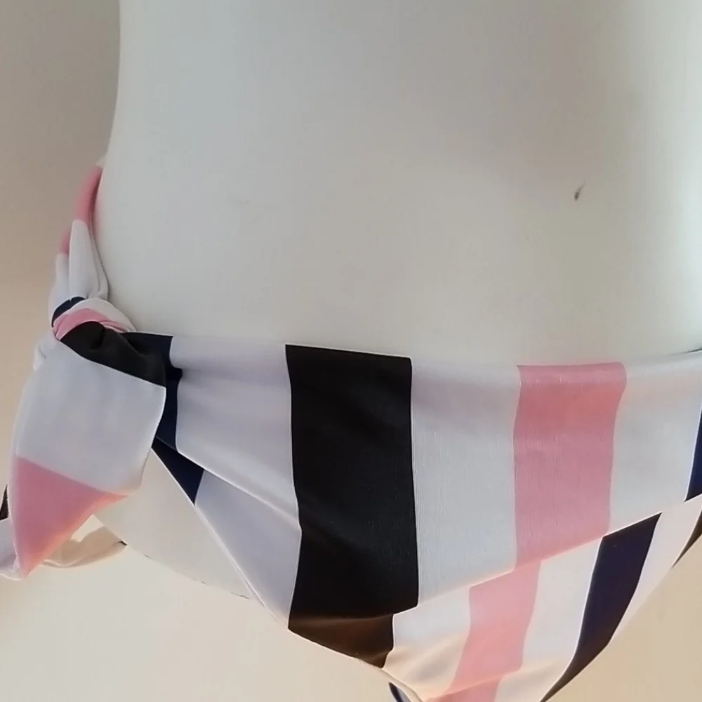 Zaful Striped 2-PC Cheeky Bikini Set